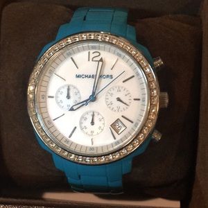 Michael Kors turquoise watch